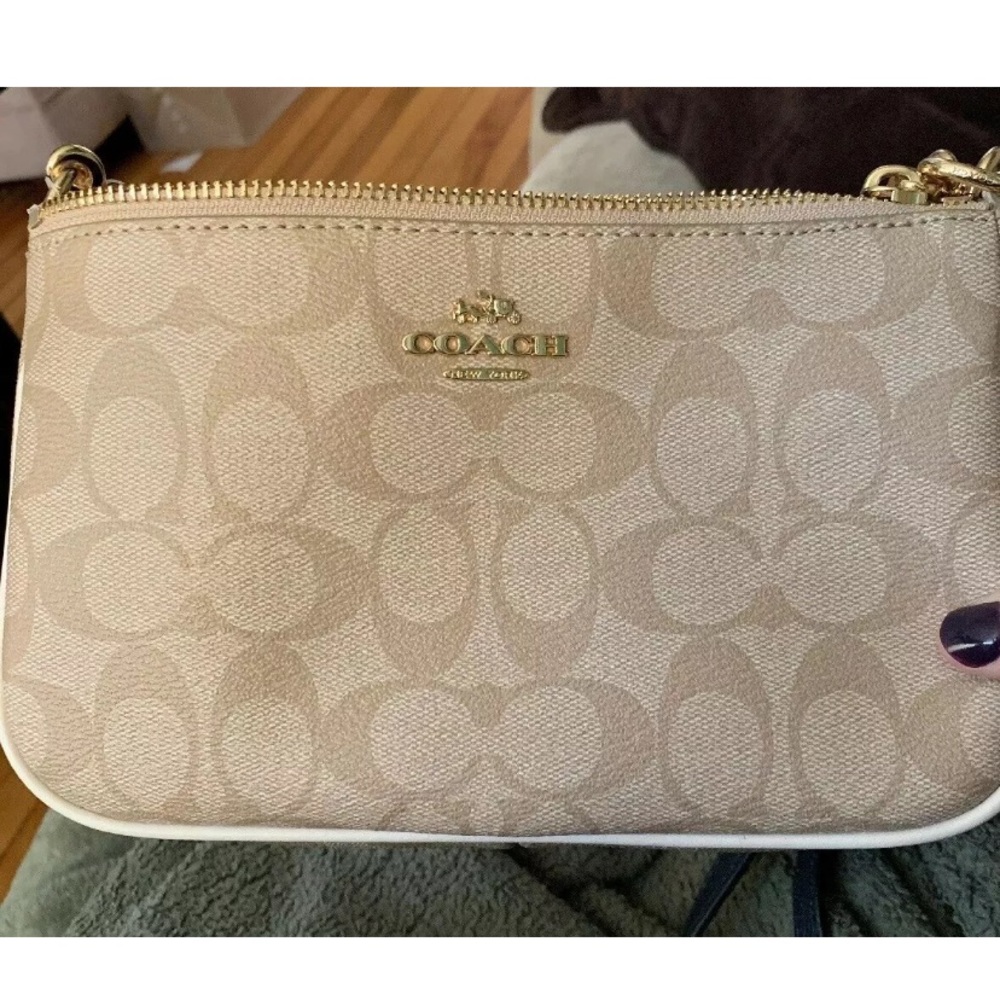 Coach Top Handle Pouch Crossbody Purse